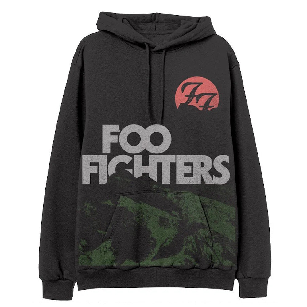FOO FIGHTERS - (10月 来日 ) - Green Mountains Pull Hoodie